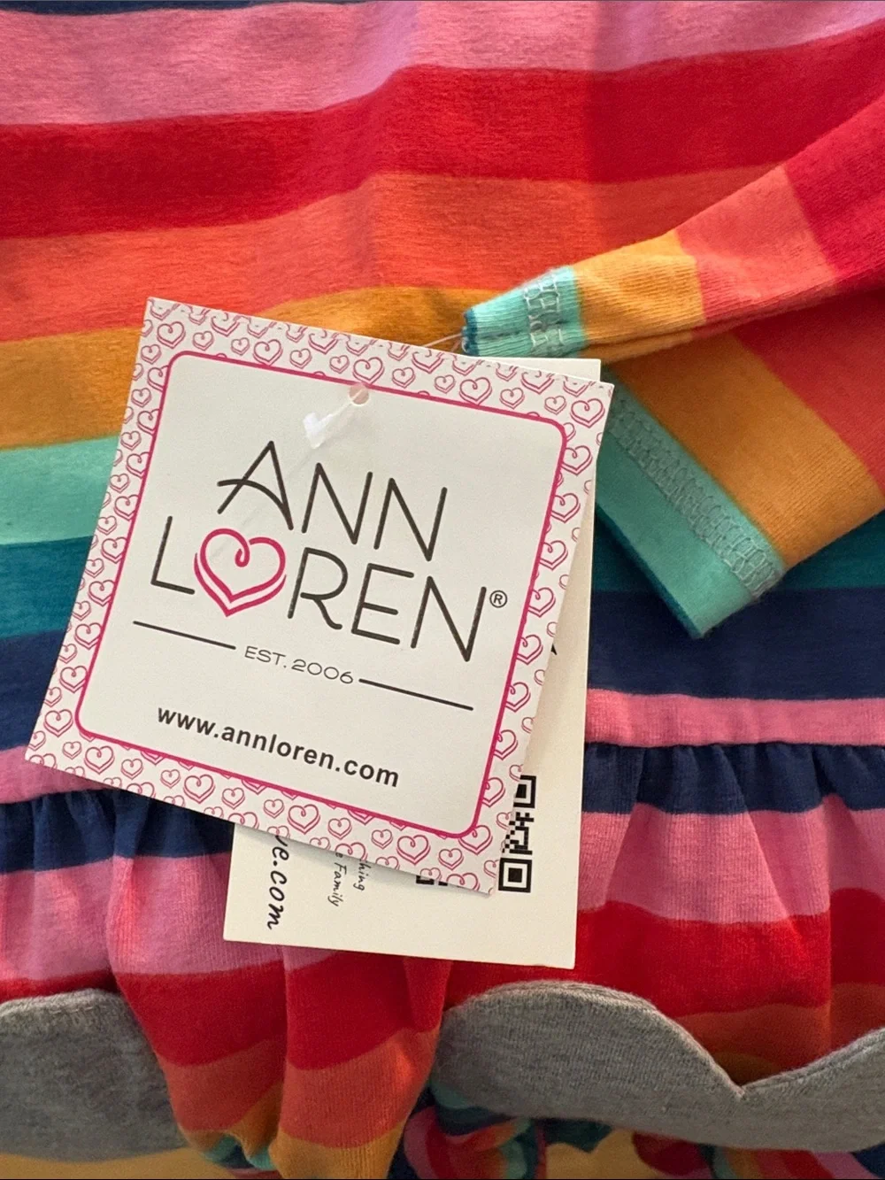 Ann Loren bright rainbow